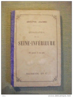 Guide Joanne Géographie De La Seine Inférieure 1906 Gravures Carte - Aardrijkskunde