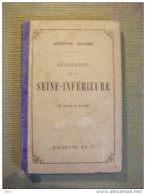 Guide Joanne Géographie De La Seine Inférieure 1906 Gravures Carte - Geografia