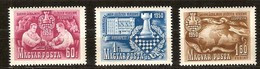 Hongrie Hongarije Ungarn 1950 Yvertn° 946-947 Et LP PA 95 *** MNH Cote 15,50 € Chess échec Schaken - Ongebruikt