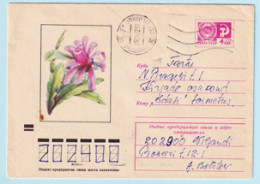 USSR 1972.0118. Epiphyllum. Prestamped Cover, Used - 1970-79