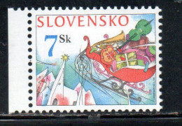 SLOVAKIA SLOVACCHIA SLOVENSKO 2003 CHRISTMAS NATALE NOEL WEIHNACHTEN NAVIDAD 7s MNH - Nuevos