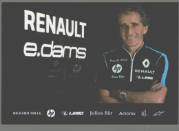 CPM - Automobile - Renault - E.dams - Alain Prost - Otros & Sin Clasificación