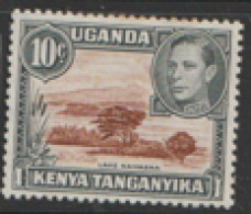 Kenya Uganda And Tanganyika  1938 SG 136 10c   Mounted Mint - Kenya, Uganda & Tanganyika