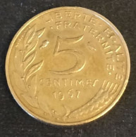 Pas Courant - FRANCE - 5 CENTIMES 1967 - Marianne - Gad 175 - KM 933 - 5 Centimes