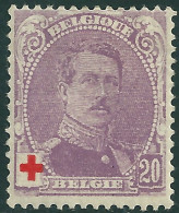 131 * Plakkerrest - Obp 15,50 Euro - 1914-1915 Rode Kruis