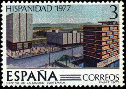 ESPAÑA 1977 - HISPANIDAD - GUATEMALA - EDIFIL 2440** - Ongebruikt