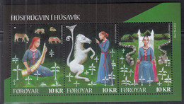 FÄRÖER  Block 33, Postfrisch **, Sagen Und Legenden, 2014 - Faroe Islands