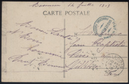 France - CPA En Franchise Militaire Besancon - 7e Bataillon Du Génie Franchise Postale Le Vaguemestre - 14/07/1915 - 1. Weltkrieg 1914-1918