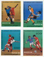 729439 HINGED COMORES 1986 COPA DEL MUNDO DE FUTBOL. MEXICO-86 - Komoren (1975-...)