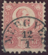 1871. Engraved 5kr, MEDGYES - ...-1867 Voorfilatelie