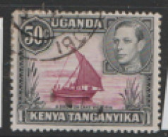 Kenya Uganda And Tanganyika  1938 SG 144e  50c  Perf 13x12.1/2  Fine Used - Kenya, Uganda & Tanganyika