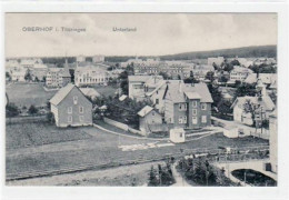 39013404 - Oberhof I. Thuer. Mit Blick Nach Dem Unterland Ungelaufen  Top Erhaltung. - Oberhof