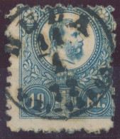 1871. Engraved 10kr, BUDA/VIZI-VAROS - ...-1867 Prefilatelia