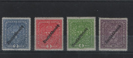 Österreich Michel Kat.Nt.  Postfr/** 243/246 - Unused Stamps