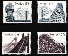 Schweden 2702D-2705D Postfrisch Hohe Bauwerke #IK523 - Altri & Non Classificati