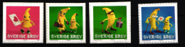 Schweden 2689-2692 Postfrisch Selbstklebend 100 Jahre Bananenimport #IK532 - Other & Unclassified
