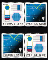 Schweden 2687-2688 Di/Dr Postfrisch Astronomie #IK536 - Other & Unclassified