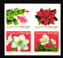 Schweden 2843-2846 Postfrisch Viererblock Weihnachten #IK631 - Other & Unclassified