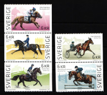 Schweden 2832C–2836C Postfrisch Reitsport #IK623 - Other & Unclassified