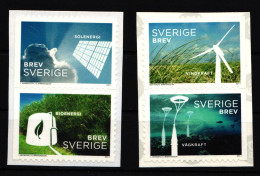 Schweden 2815-2818 Postfrisch Selbstklebend Erneuerbare Energie #IK609 - Other & Unclassified