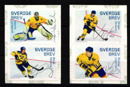 Schweden 2926-2929 Postfrisch Selbstklebend Eishockey WM #IK681 - Altri & Non Classificati