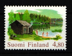 Finnland 1484 Postfrisch Sauna An Binnensee #IK760 - Sonstige & Ohne Zuordnung