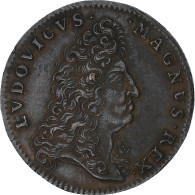 France, Jeton, Louis XIV, Hollande Et Belgique, Cuivre, TTB+, Feuardent:14559 - Sonstige & Ohne Zuordnung