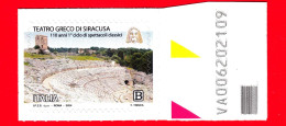 Nuovo - MNH - ITALIA - 2024 - Teatri Storici - Teatro Greco Di Siracusa, Nel 110° Primo Ciclo - B - Alfanumerico - 2021-...: Mint/hinged