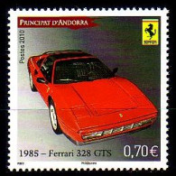 Andorra Franz Mi.Nr. 717 Automobile, Ferrari 328 GTS (0,70) - Other & Unclassified