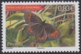 Andorra Franz Mi.Nr. 779 Schmetterling Erebia Neoridas (0,83) - Autres & Non Classés
