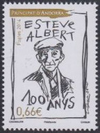 Andorra Franz Mi.Nr. 782 100.Geburtstag Esteve Albert (0,66) - Altri & Non Classificati
