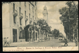 TUNIS Avenue De Carthage Et Tunisia Palace Hotel Louit - Tunisia