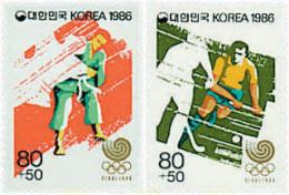 729450 HINGED COREA DEL SUR 1986 24 JUEGOS OLIMPICOS VERANO SEUL 1988 - Corée Du Sud