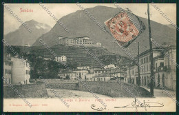 Sondrio Città ANGOLO SCOLLATO Cartolina QQ7372 - Sondrio