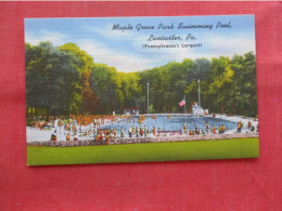 Maple Grove Park  Swimming Pool. Lancaster Pennsylvania > Lancaster V   Ref 6383 - Lancaster