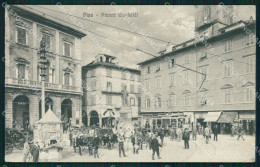 Pisa Città Piazza Garibaldi Tram PIEGHINE Cartolina WX1234 - Pisa