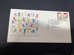 17-4-2024 (2 X 19) Australia - 1987 - Australian Ballet 25th Anniversary - Ersttagsbelege (FDC)