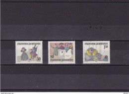 LIECHTENSTEIN 1985 THEÂTRE Yvert 828-830, Michel 887-889 NEUF** MNH Cote Yv 4,75 Euros - Neufs