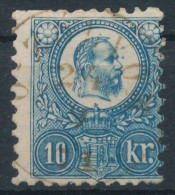 1871. Engraved 10kr, O-ZOLYOM - ...-1867 Prephilately