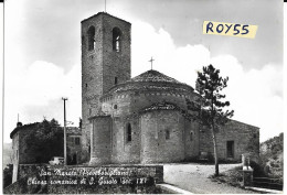 Marche-macerata-san Maroto Frazione Di Pievebovigliana Chiesa Romanica Di S.giusto Veduta Chiesa Anni 50 60 - Sonstige & Ohne Zuordnung