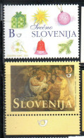 SLOVENIA SLOVENIJA SLOVENIE SLOWENIEN 2003 CHRISTMAS NATALE NOEL WEIHNACHTEN NAVIDAD COMPLETE SET SERIE COMPLETA MNH - Eslovenia