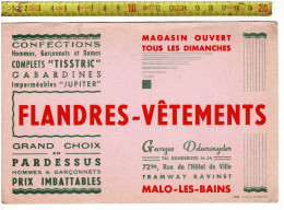 SOLDE 2020 ( BUVARD ?) VLANDRES VETEMENTS GEORGES DELEERSNYDER MALO LES BAINS - Publicidad