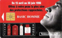 France: France Telecom 04/96 F637 Vichy, Basic Homme - 1996