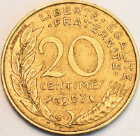 France - 20 Centimes 1967, KM# 930 (#4253) - 20 Centimes