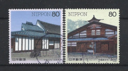 Japan 1998 Traditional Houses Y.T. 2420/2421 (0) - Used Stamps