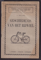 DDGG 002 -- BELGIQUE VELO -  Boek Geschiedenis Van Het Rijwiel, Door Houard, 24 Blz, Uitgever Opdebeek ANTWERPEN - Ciclismo