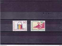 LIECHTENSTEIN 1988 NORD-SUD Yvert 886-887, Michel 945-946 NEUF** MNH Cote Yv 4,50 Euros - Unused Stamps