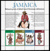 1975 Giamaica Jamaica Christmas Costumes Set MNH** Spa306 - Kostüme