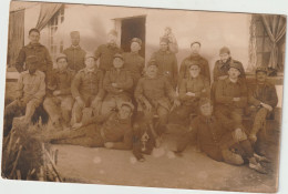 CPA PHOTO - MILITARIA - MAROC - Camp De BOU DENIB - Soldats De La 32ème LEGION ETRANGERE ? 1925 - Singe - Chien - Regiments