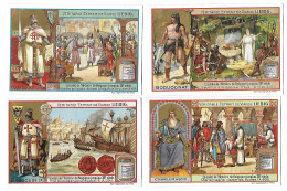 S 890, Liebig 6 Cards, Episodes De L'histoire De Belgique (spots On Backsites) - Liebig